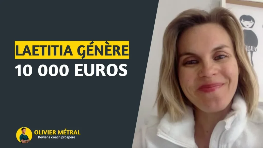 Elle génère plus de 10 000 € dans le coaching en nutrition - L'histoire de Laeticia