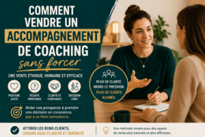 comment vendre un accompagnement de coaching sans forcer